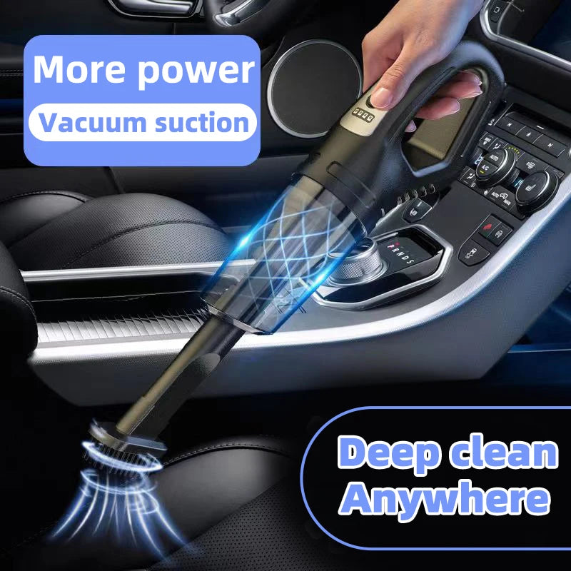 Mini Car Vacuum Cleaner – Portable & USB Rechargeable