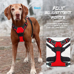 Reflective Dog Vest Harness – Comfort, Safety & Control