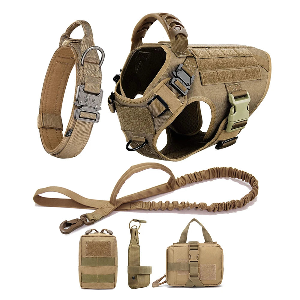 Tactical Dog Harness Set – Ultimate Control & Protection
