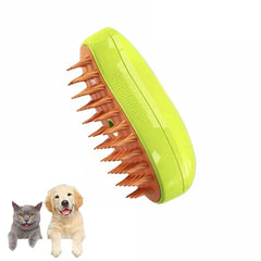 3-in-1 Steam Grooming Brush for Cats & Dogs