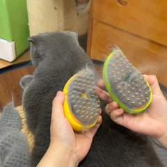 3-in-1 Steam Grooming Brush for Cats & Dogs